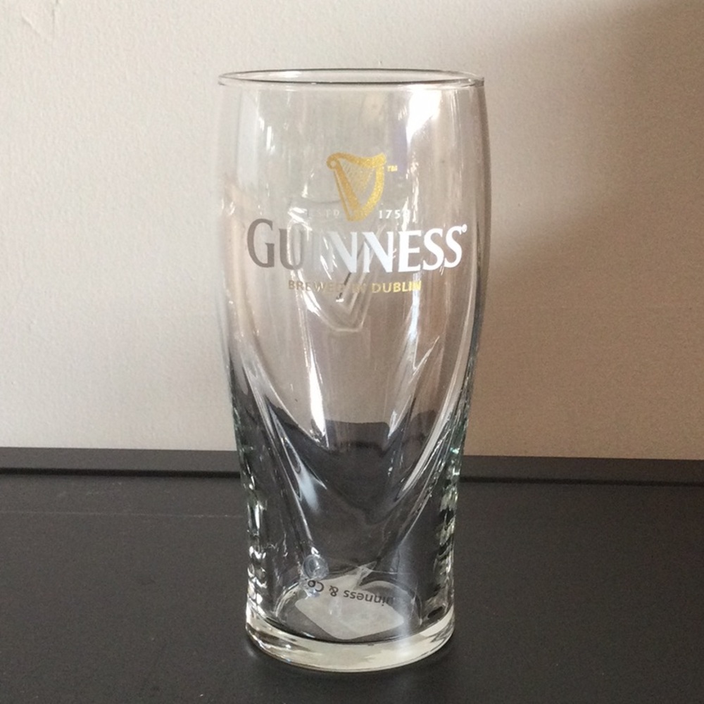 New Guinness Beer Glass
